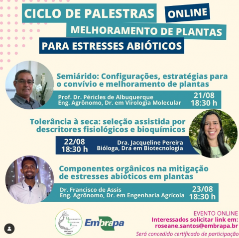 Ciclo de Palestras (Online)